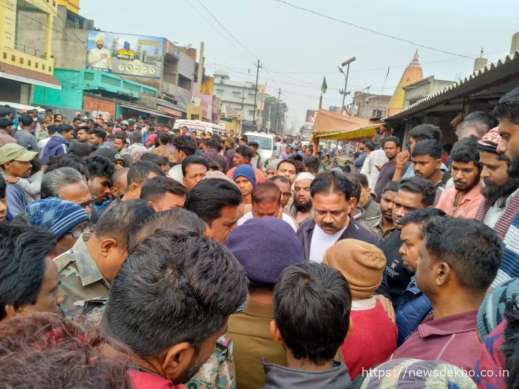 गिरिडीह: वनांचल कॉलेज के समीप दर्दनाक सड़क हादसे में दो की मौत, दो घायल