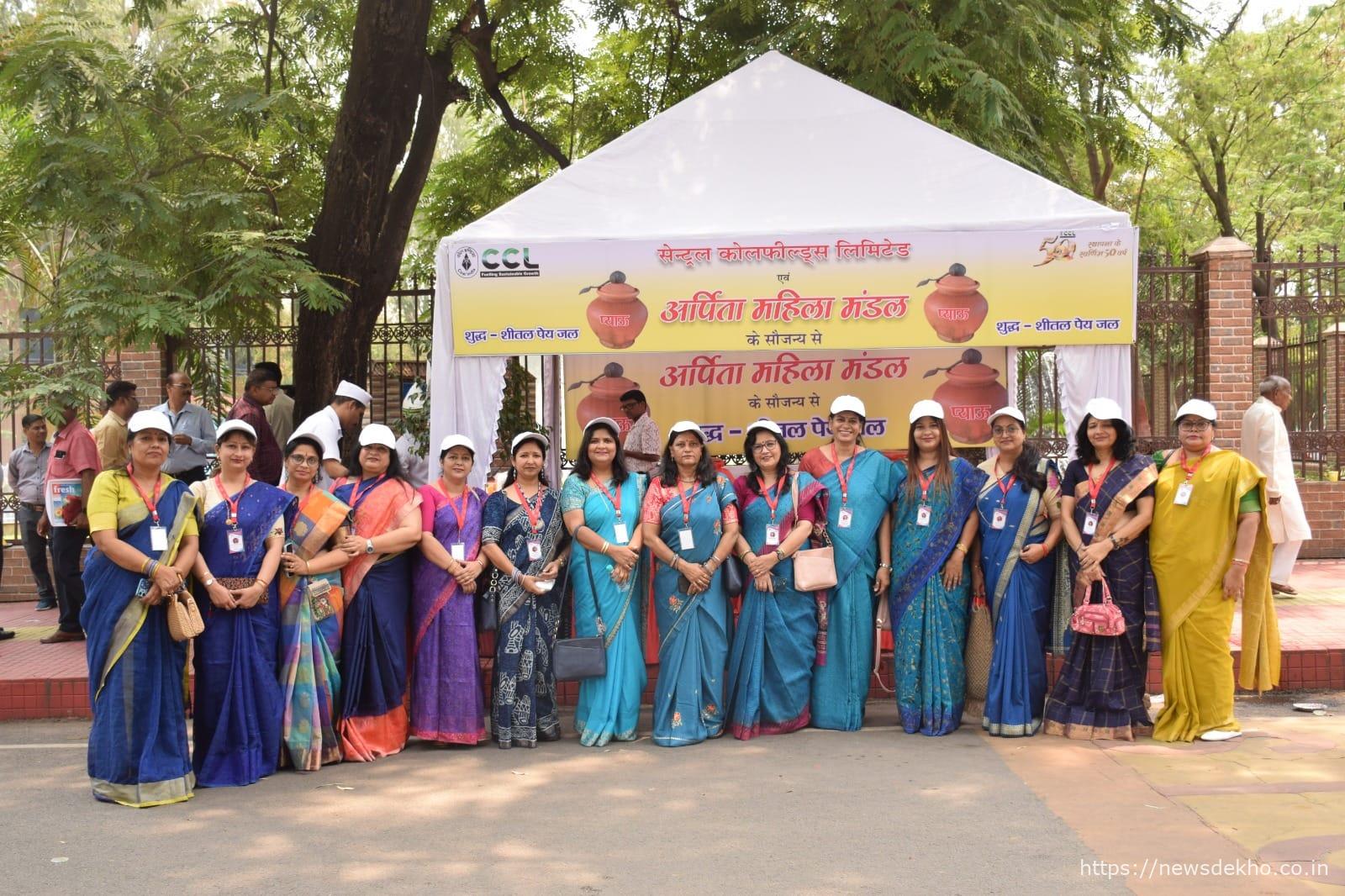 रांची में अर्पिता महिला मंडल ने खोला पियाऊ, राहगीरों को मिल रही राहत
