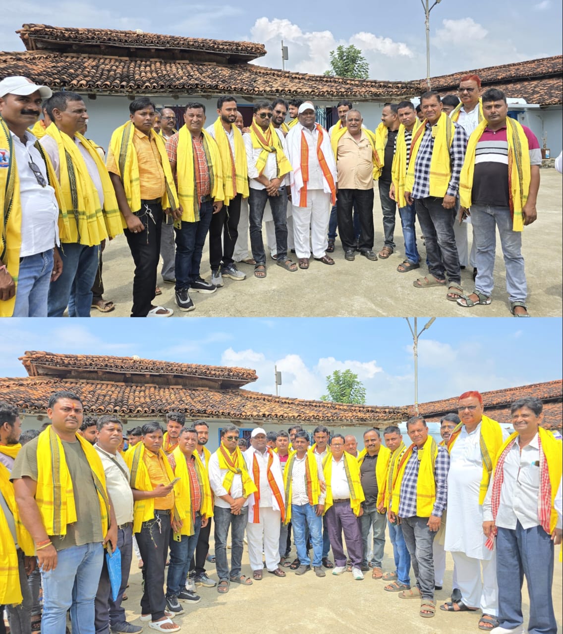 मनिका विधायक सह सभापति रामचंद्र सिंह ने दुर्गा पूजा समितियों को किया सम्मानित