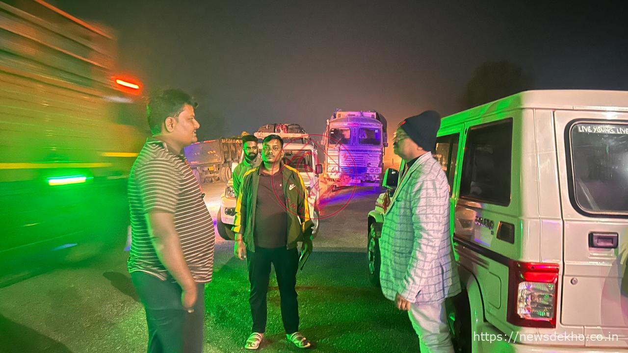 गुमला में DTO की रातभर बड़ी कार्रवाई: तेज रोशनी वाले वाहनों पर कसा शिकंजा, ₹99,000 जुर्माना व लाइटें जब्त