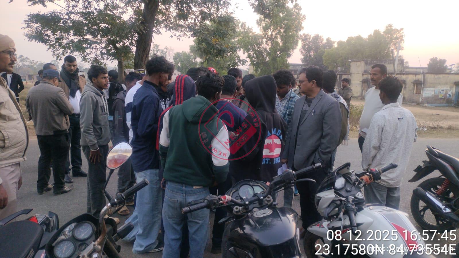 DTO के सिसई दौरे में कड़ी कार्रवाई, 95 चालानों से ₹1.25 लाख वसूला गया