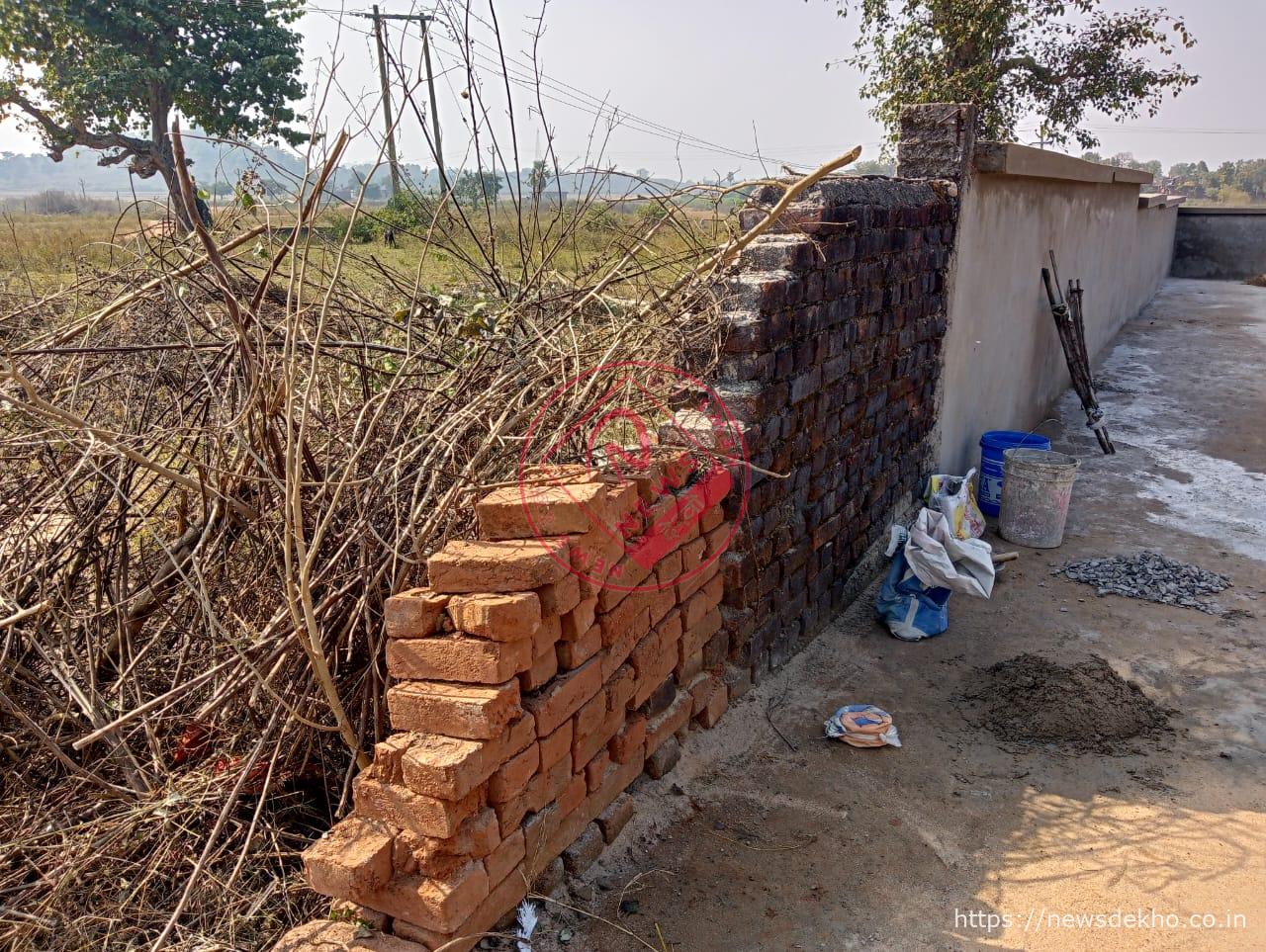 कल्याण विभाग की योजनाओं में नियमों की खुलेआम अनदेखी, बरवाडीह में निर्माण कार्यों पर उठे गंभीर सवाल