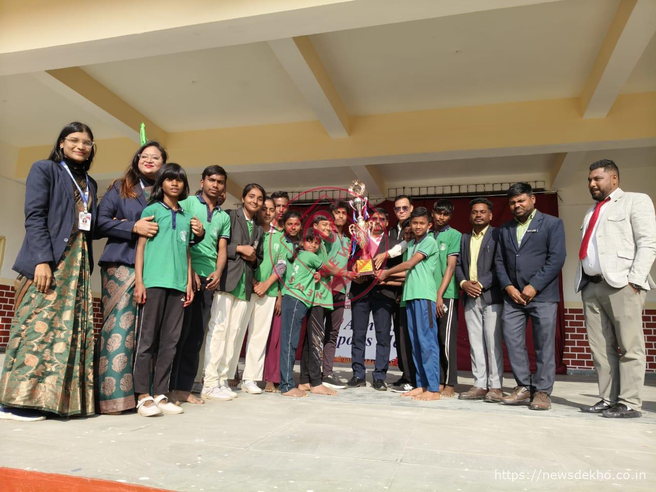 खेल और संस्कृति के संगम के साथ चंदवा में ग्लिटर त्रिवेणी पब्लिक स्कूल का वार्षिक खेलकूद महोत्सव संपन्न