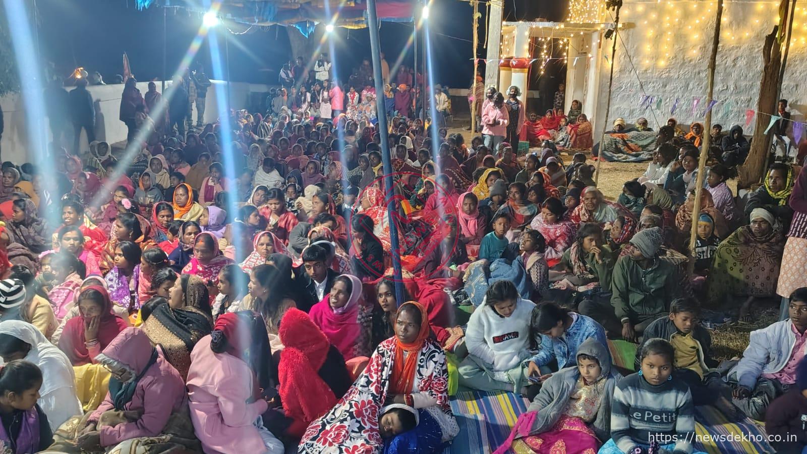 महाशिवरात्रि पर रुद्रपुर गांव में नागपुरी संस्कृति की धूम, रंगारंग कार्यक्रम से गूंजा इलाका