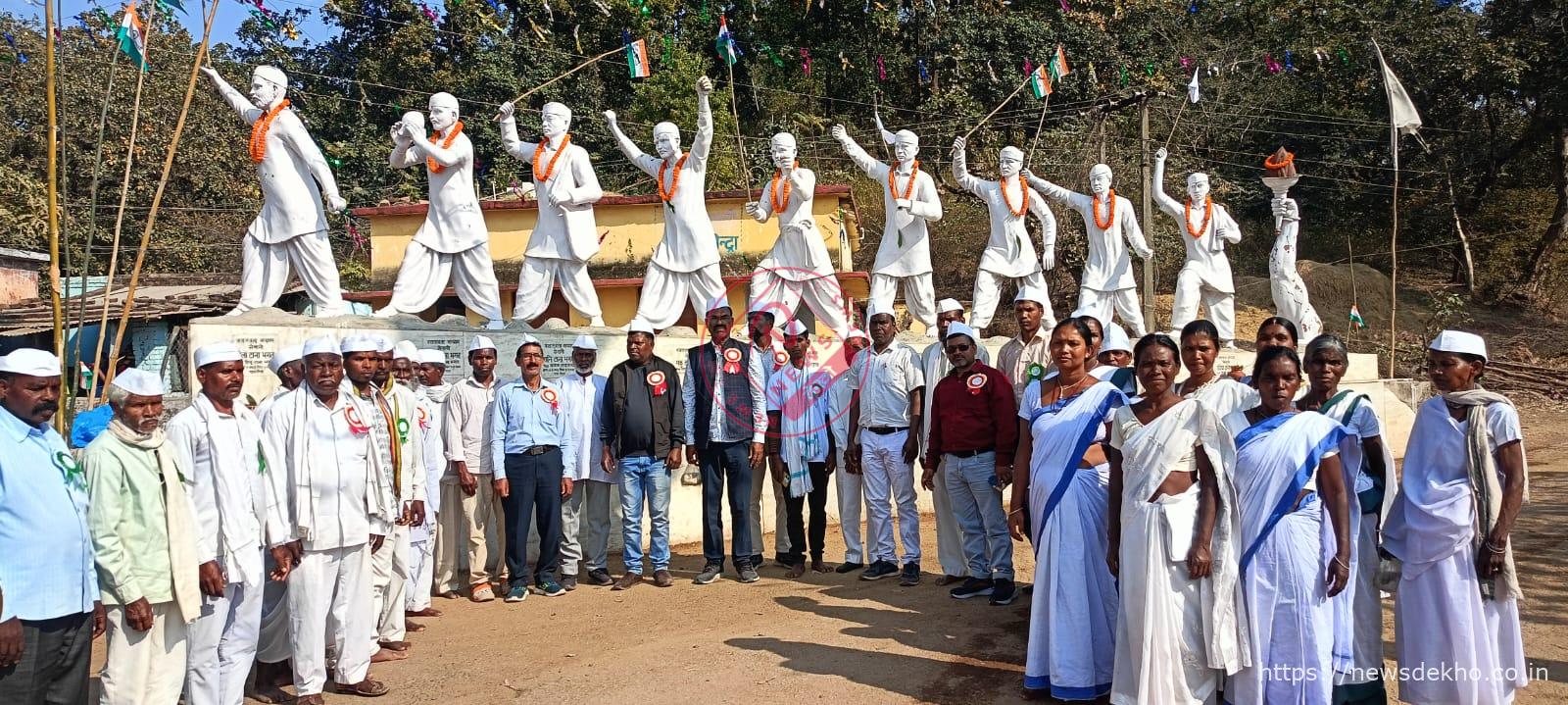 टाना भगत आंदोलन के अमर सपूतों को श्रद्धांजलि, थोलवा टाना भगत की 130वीं और भोला टाना भगत की 150वीं जयंती श्रद्धा से मनाई गई