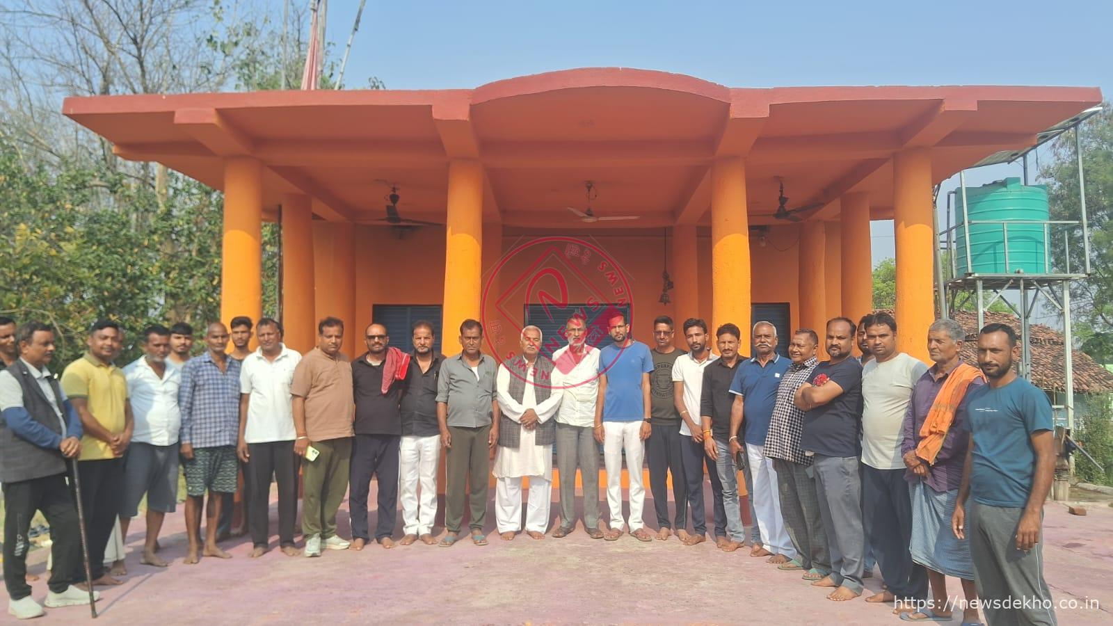 तोलरा में रामनवमी कमेटी का पुनर्गठन, लगातार पांचवीं बार अध्यक्ष बने पत्रकार रामनिवास तिवारी