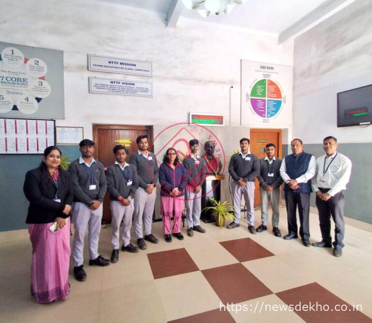 जमशेदपुर के एनटीटीएफ संस्थान के 6 छात्रों का फैनुक कंपनी में चयन, 5 लाख पैकेज पर हुआ प्लेसमेंट