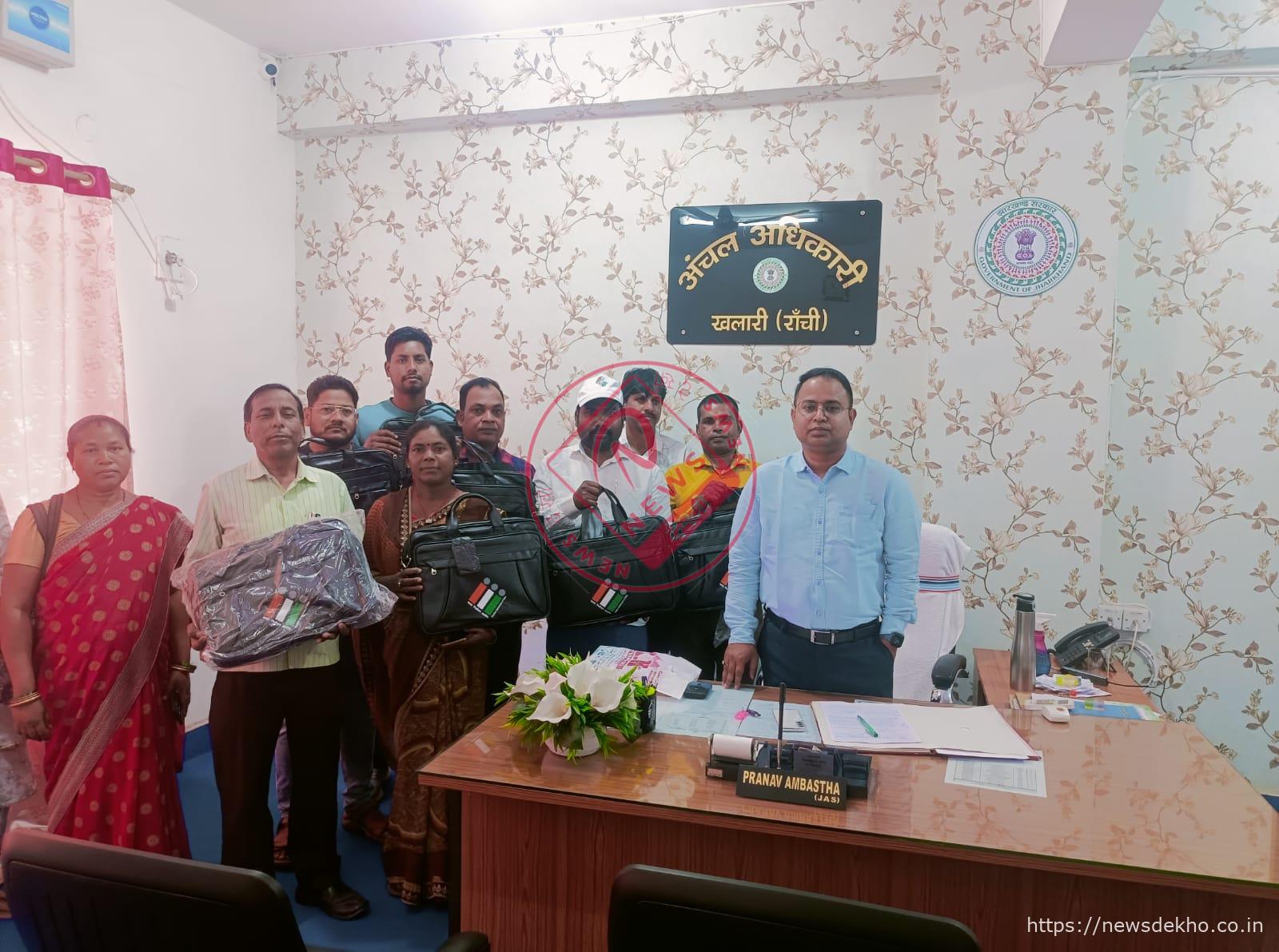 खलारी में मतदाता सूची पुनरीक्षण को लेकर तैयारी तेज, 9 नए मतदान केंद्रों का गठन