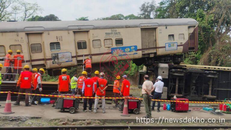 आसनसोल यार्ड में रेल हादसे का रिहर्सल, एनडीआरएफ और रेलवे ने संयुक्त मॉक ड्रिल से परखी तैयारी