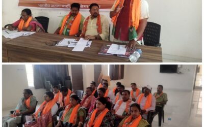 सिमडेगा नगर मंडल में दीनदयाल उपाध्याय प्रशिक्षण शिविर शुरू, संगठन मजबूती पर दिया गया जोर