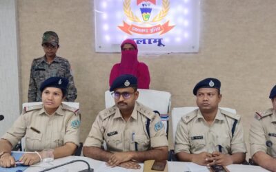 हत्या के बाद शव ठिकाने लगाने की साजिश बेनकाब, महिला गिरफ्तार, पति फरार