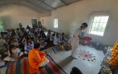 केतुंगाधाम के सरस्वती शिशु विद्या मंदिर में हवन-पूजन के साथ नए सत्र की शुरुआत, संस्कारों का संदेश