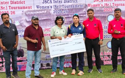 JSCA महिला टी20 में सिमडेगा की शानदार जीत, लोहरदगा को 7 विकेट से हराकर बढ़त मजबूत