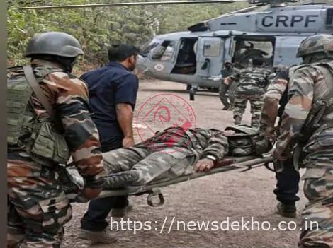 सारंडा जंगल में सर्च ऑपरेशन के दौरान आईईडी विस्फोट, कोबरा जवान घायल, रांची एयरलिफ्ट किया गया