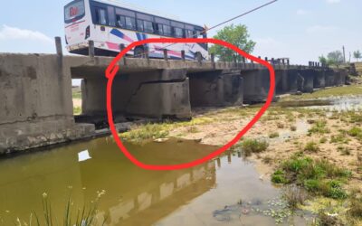जर्जर पुल पर मौत का साया, बेलहारा में हर सफर बना खतरा — कभी भी हो सकता है बड़ा हादसा