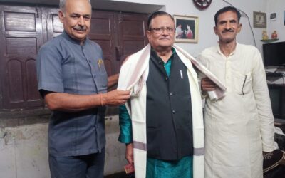 समन्वय समिति में मनोनयन पर हृदयानंद मिश्र का सम्मान, कांग्रेस नेताओं ने बताया संगठन का मजबूत स्तंभ