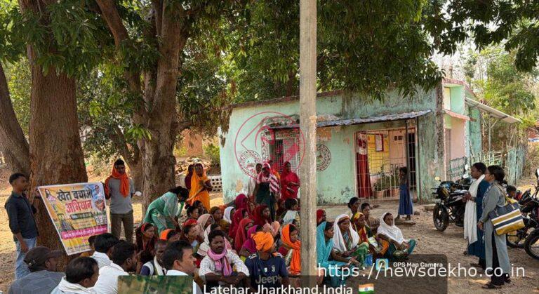 खेत बचाओ अभियान में किसानों को सूखा प्रबंधन और संतुलित उर्वरक उपयोग के बताए गए उपाय